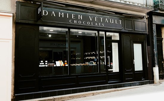 Voir la Boutique du Chocolatier Damien Vétault rue Saint-Aubin à Angers