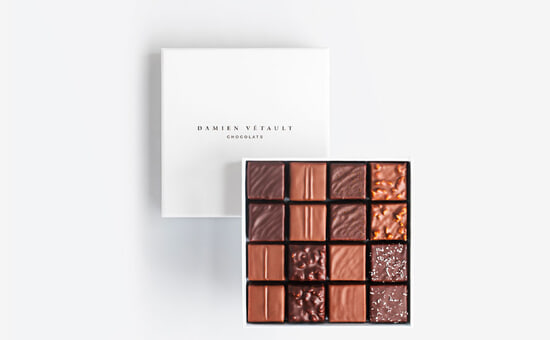 Acheter en ligne les assortiments de chocolats Damien Vétault