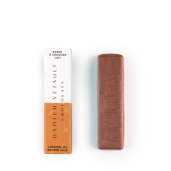 Damien Vétault Barre Chocolat Lait Caramel 40g