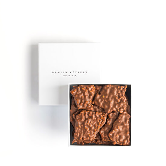Damien Vétault Nougatines Chocolat Lait Attractions 200g