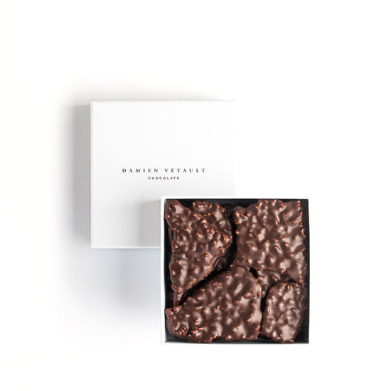 Damien Vétault Nougatines Chocolat Noir Attractions 200g