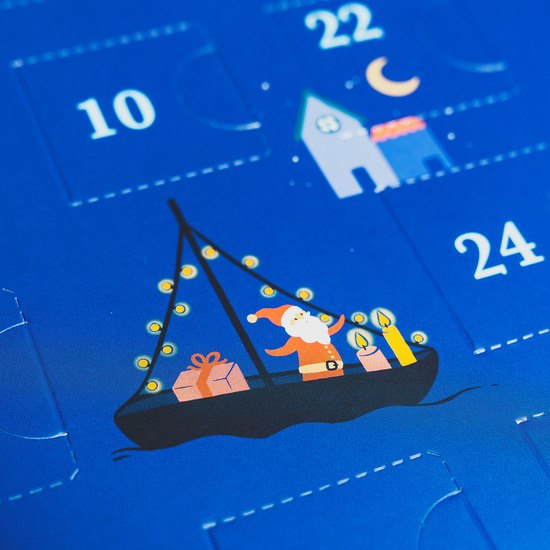 Calendrier de l'Avent 2025 24 Cases